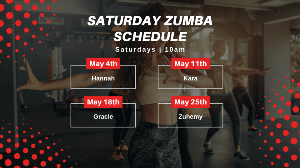 May 2024 Zumba Classes